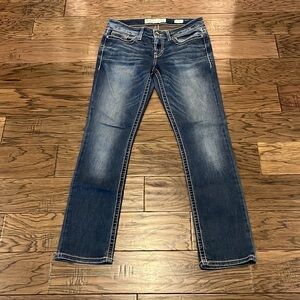 BKE Denim Sabrina Low Rise Straight Size 28R